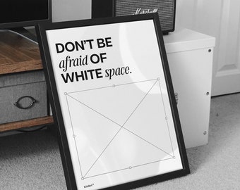 Design Principles Poster Typography Wall Art for Designers Office Decor for Design Studio Wall Art Minimalist Office Decor for Designer Gift