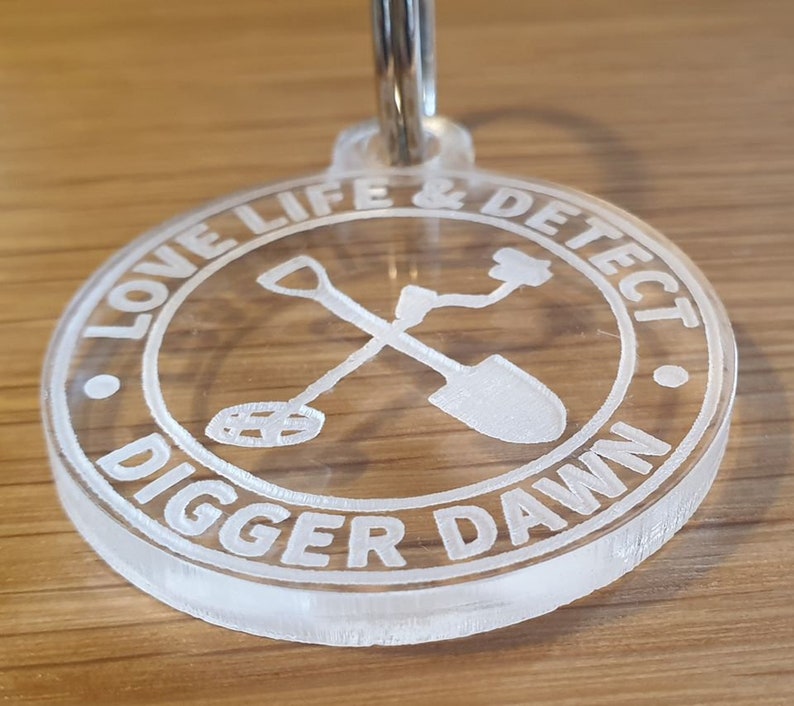 Digger Dawn Keyring