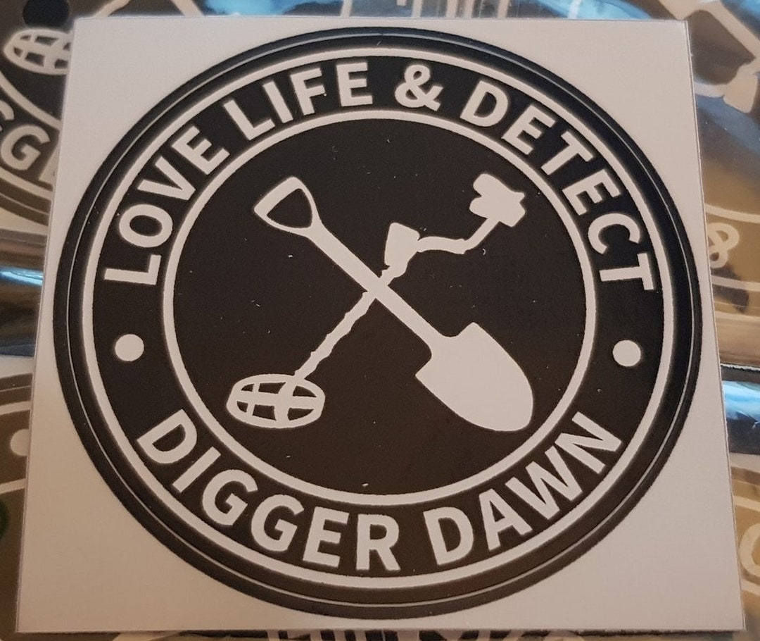 Digger Dawn Stickers Etsy