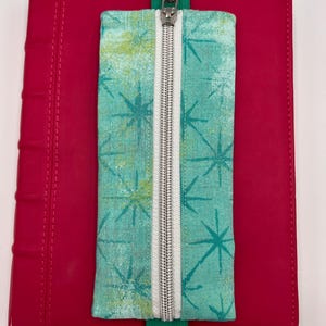 Elastic Zipper Case - A5 Zipper Pouch - Journal Pouch - Planner Pen Pencil Case - Notebook Case