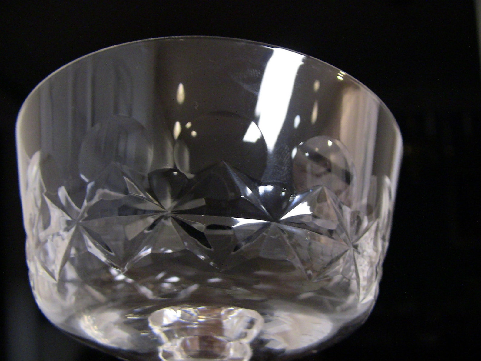 Made in Japan Noritake crystal lead glasses hand made like Etsy