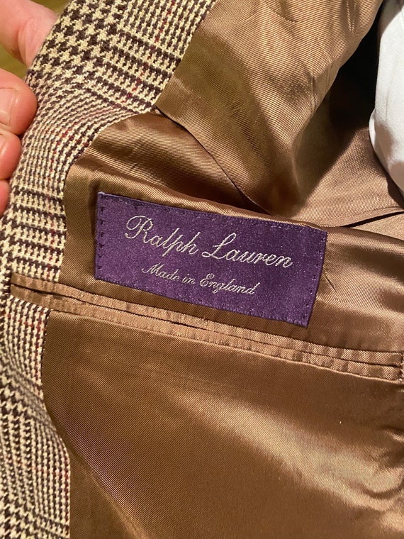 Men’s’ Vintage Ralph Lauren Purple Label Sportcoat - image 4