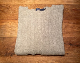 Vintage 90s Polo Ralph Lauren Star Knit Navy Wool Sweater Vintage 90s Polo Ralph Lauren Star Knit Navy Wool Sweater