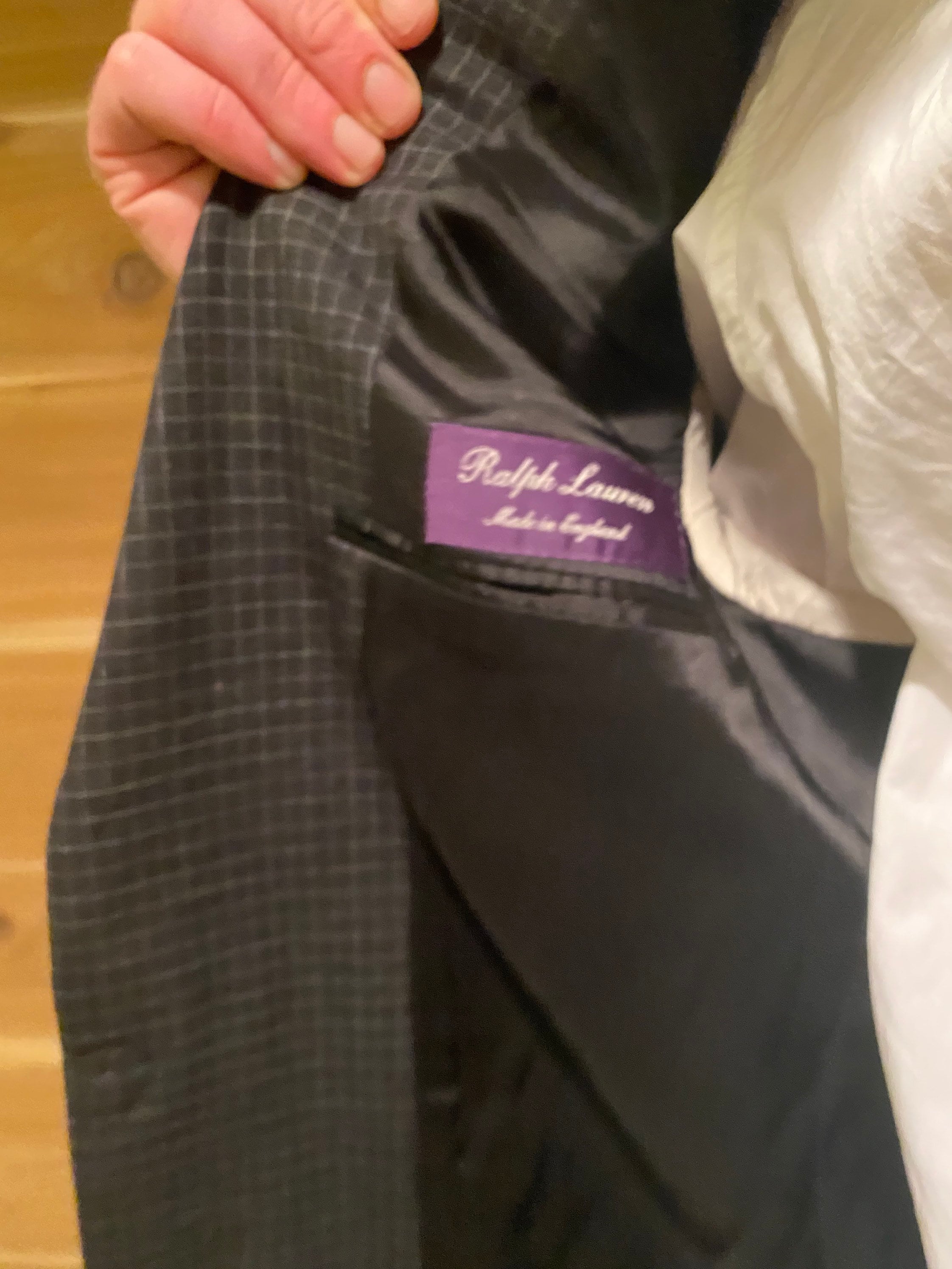 Vintage Polo Ralph Lauren Purple Label Suit - Etsy