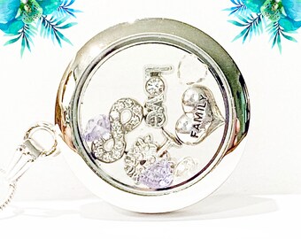 Silver Family Tree Locket