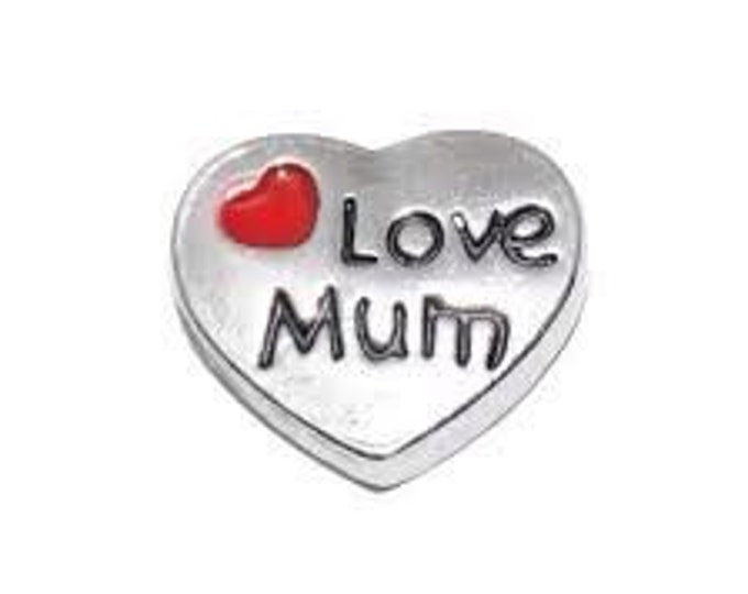 Love mum charm for Floating Memory Locket