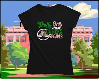 chucks and pearls moletom com capuz
