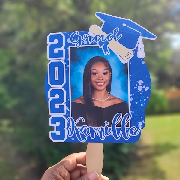 2024 Personalized Graduation Fan