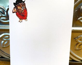 Howdy Notepad  50 sheets