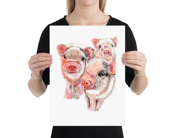 3 Pigs Poster