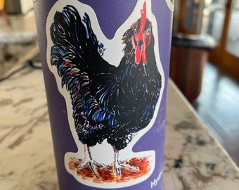 Henry the Rooster Sticker