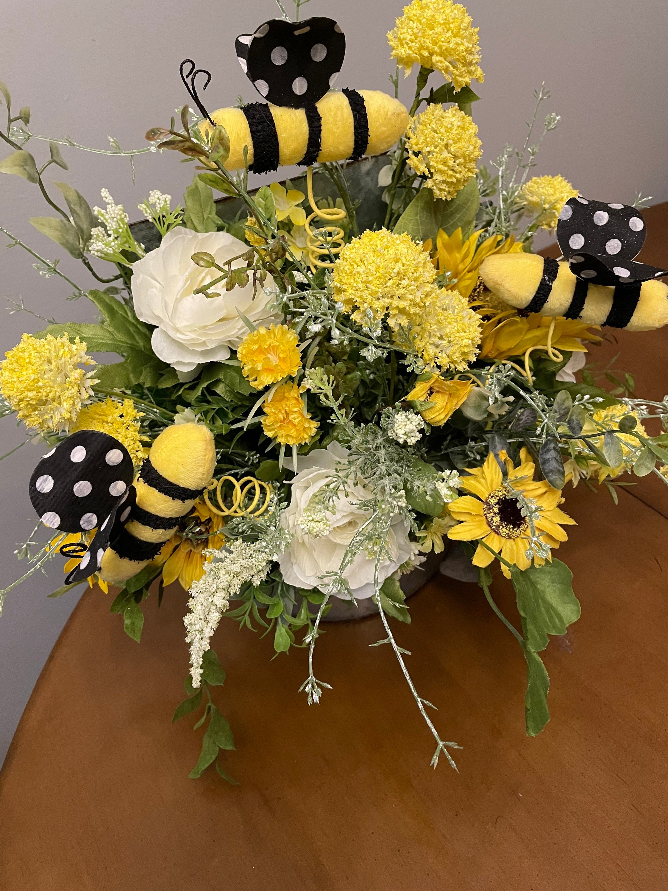 Bee decoration bee centerpiece bee decor bumble bee Etsy