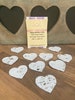 Mothers Day gift of wild flower seeded hearts, Mothers Day, Gifts for Mum, Gardening Gift for Mum, Present for Mum, Bee Friendly Seed bomb 