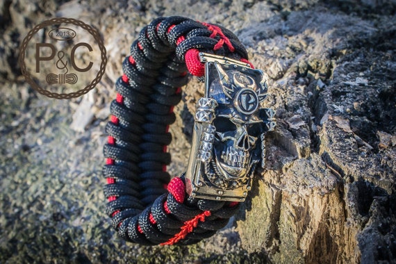 Paracord Bracelet SAMURAI WARRIOR Exclusive Bracelet for Man