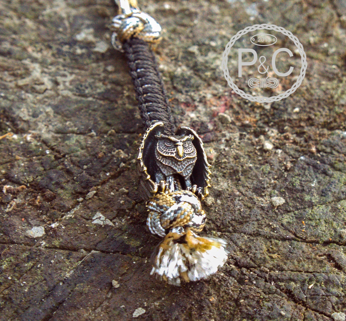 Norwegian owl skin rope bracelet sale