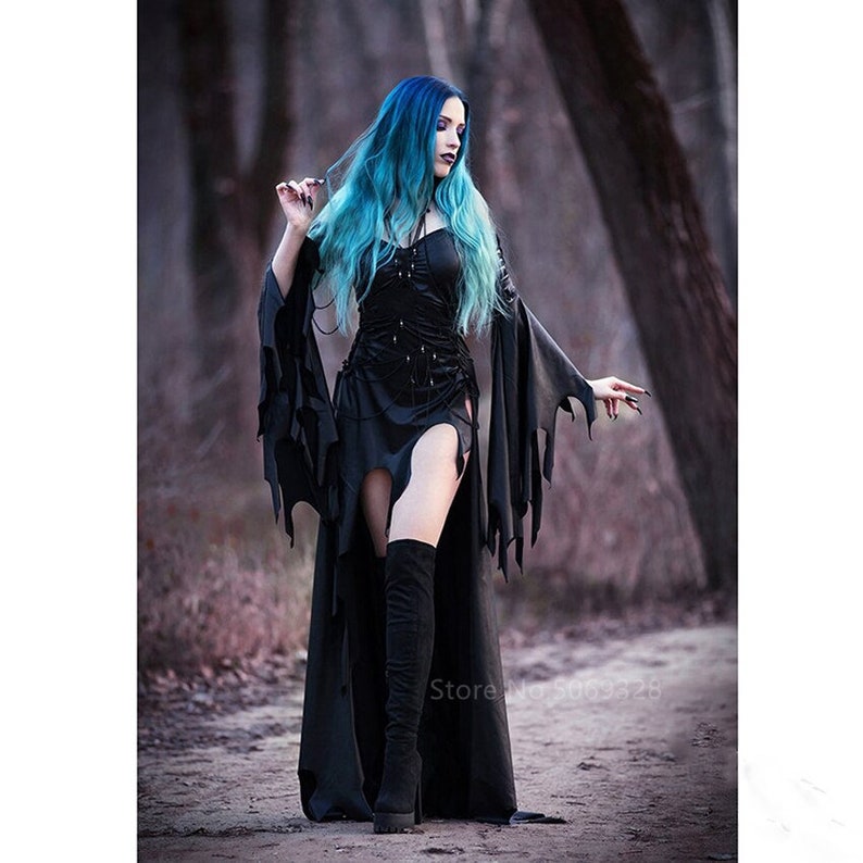 Victorian Women Halloween dress witch cosplay medieval costume Etsy