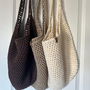 Crochet Netted Bag
