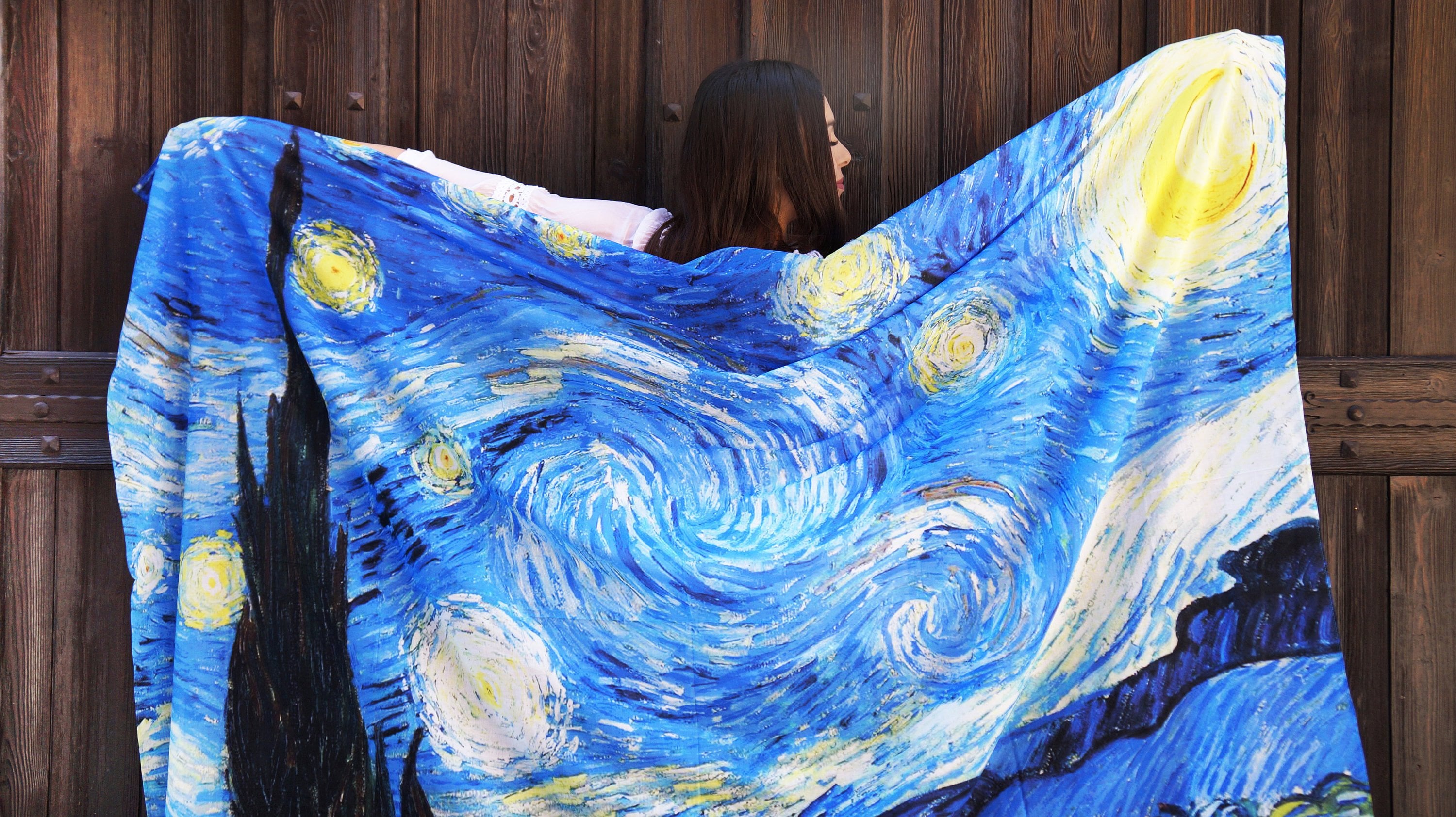Платье Звездная Ночь Ван Гога фото 15