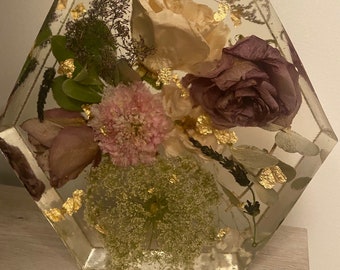 Flower Preservation with resin