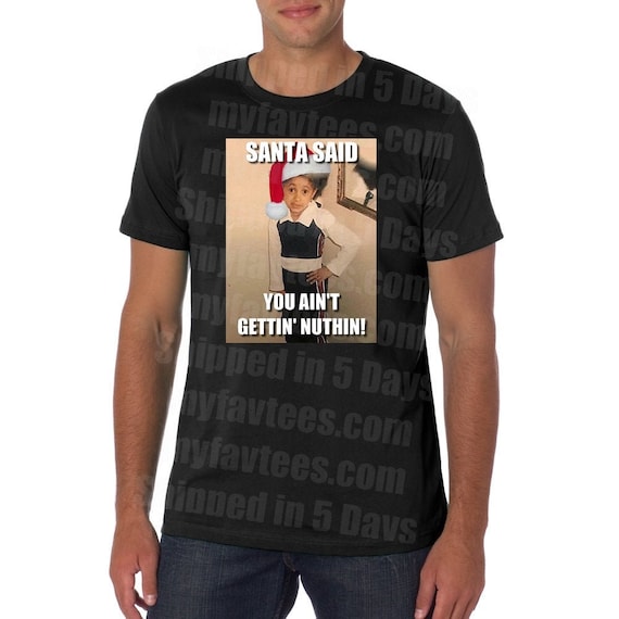 Cardi B Christmas Ugly T Shirt