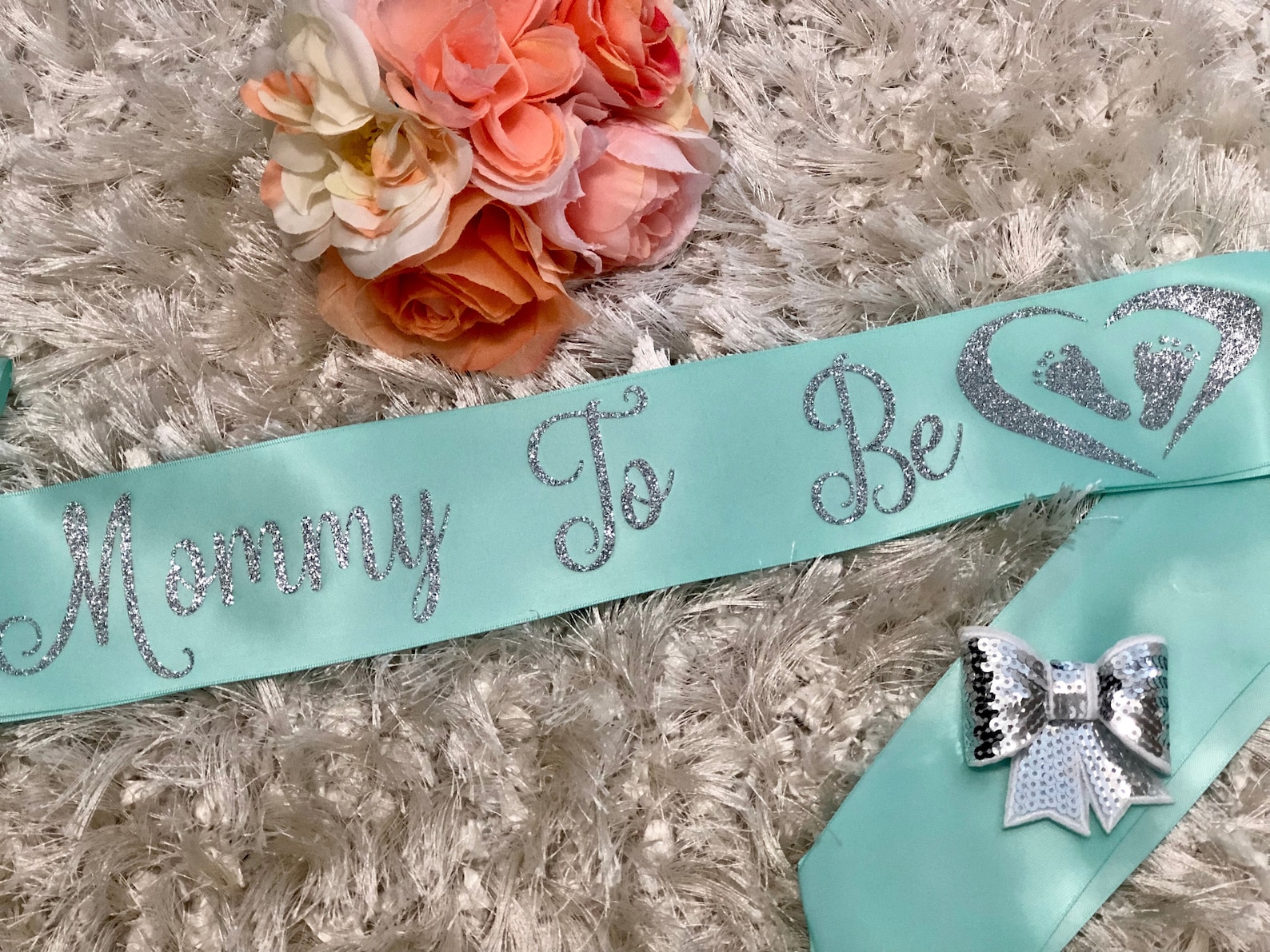 Mommy to be sash Custome sash Baby Shower Sashes New Mom Etsy