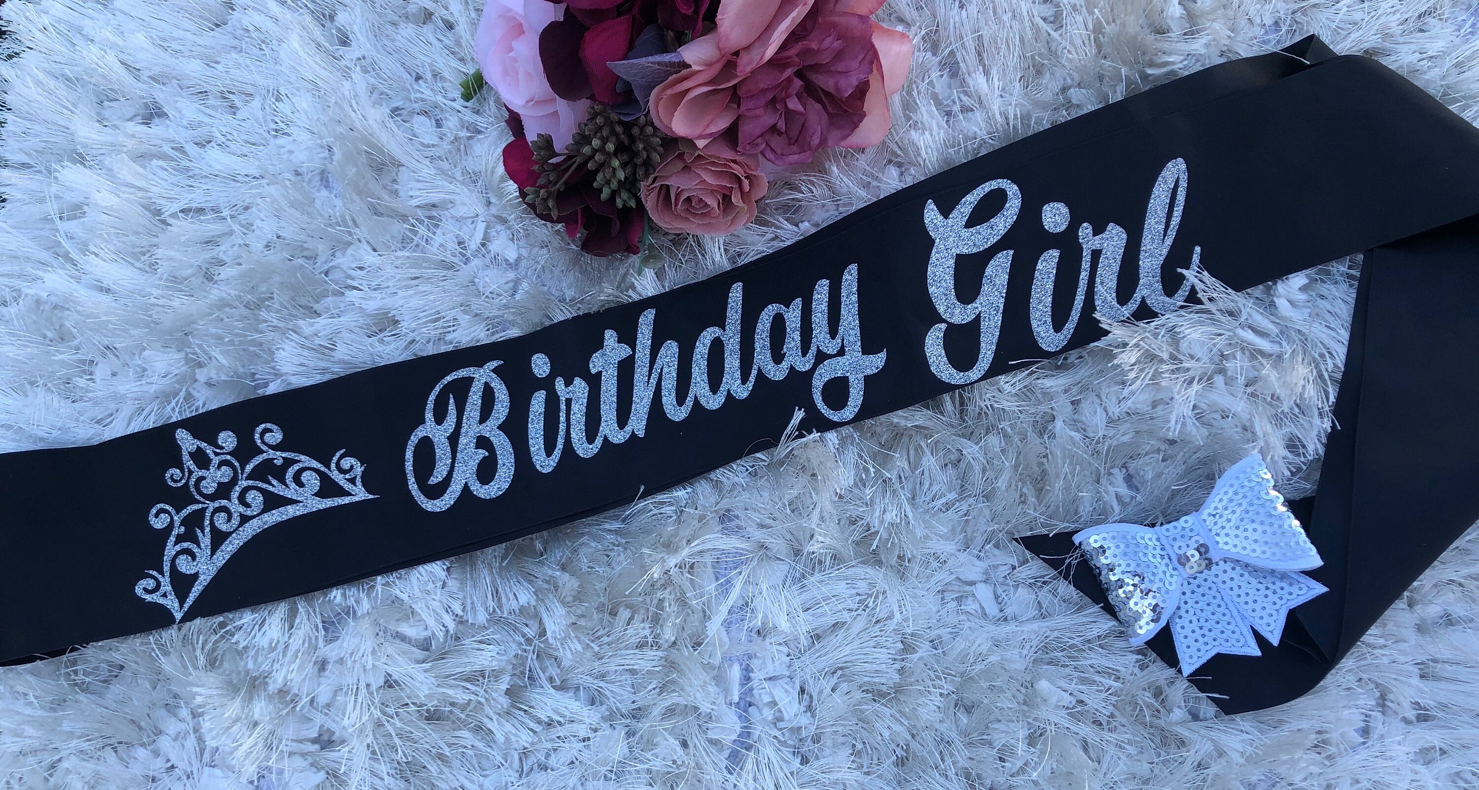Birthday Girl Sash Birthday Sash Birthday Girl Sash Party Etsy