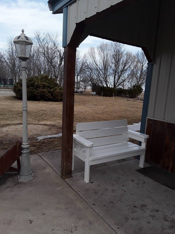 Handmade Outdoor Garden Bench Etsy