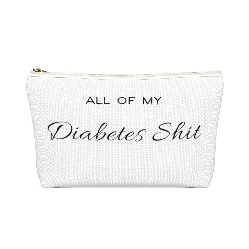 All My Diabetes Shit Funny Diabetic Travel Bag Accessory - Etsy