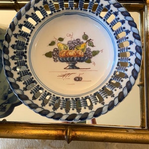 Vintage Makkum Plate