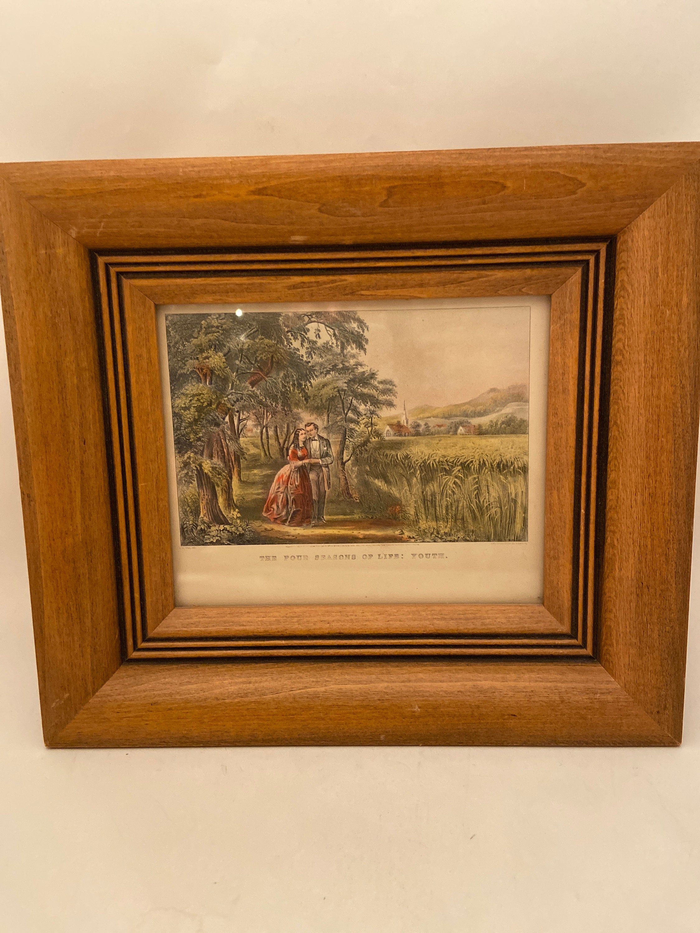 Currier and Ives The Four Seasons of Lifeframed prints. Etsy