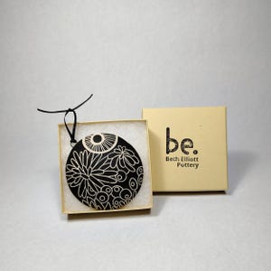 Succulent Garden Wall Ornament – Handmade Ceramic with Intricate Carved Design – Unique Botanical Decor or Gift for Plant Enthusiasts