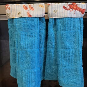 Set of Hanging Kitchen Hand Towels