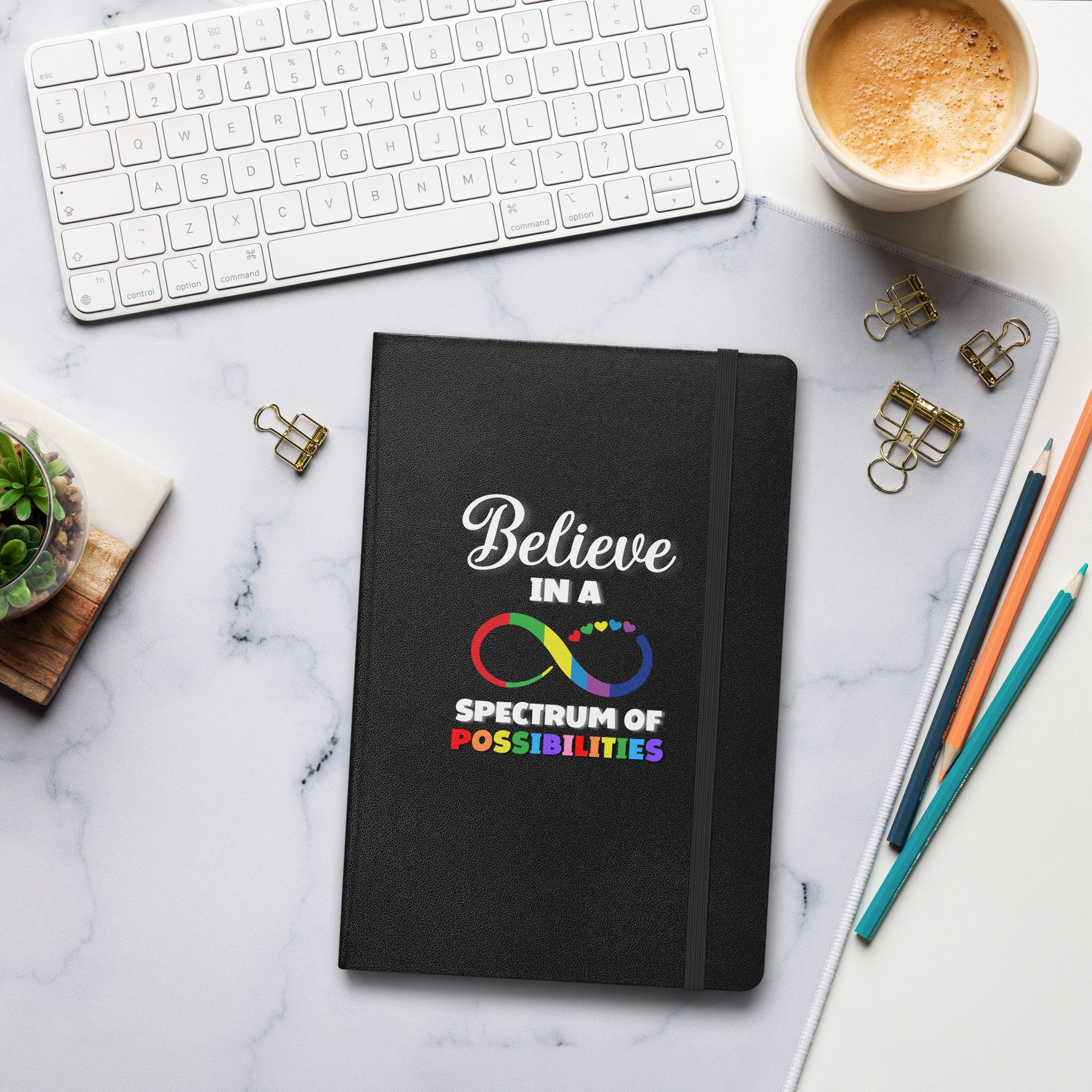 Autism Mom Hardcover Notebook - Autism Dad Gift - Neurodiversity ...