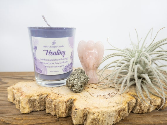 INTENTION CANDLE KIT | Unscented Intention Candles | Reiki Charged Votive Candles