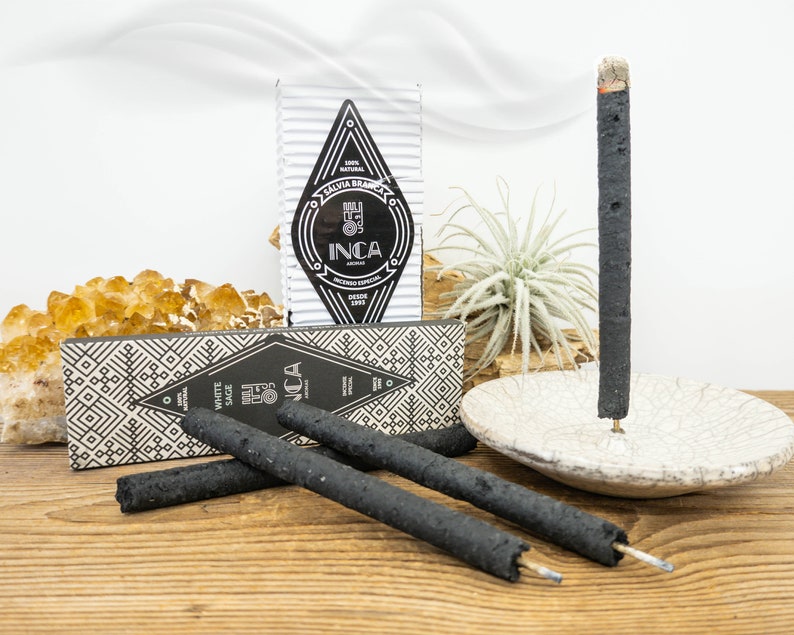 WHITE SAGE Premium Stick Incense Hand Crafted Incense Sticks Etsy