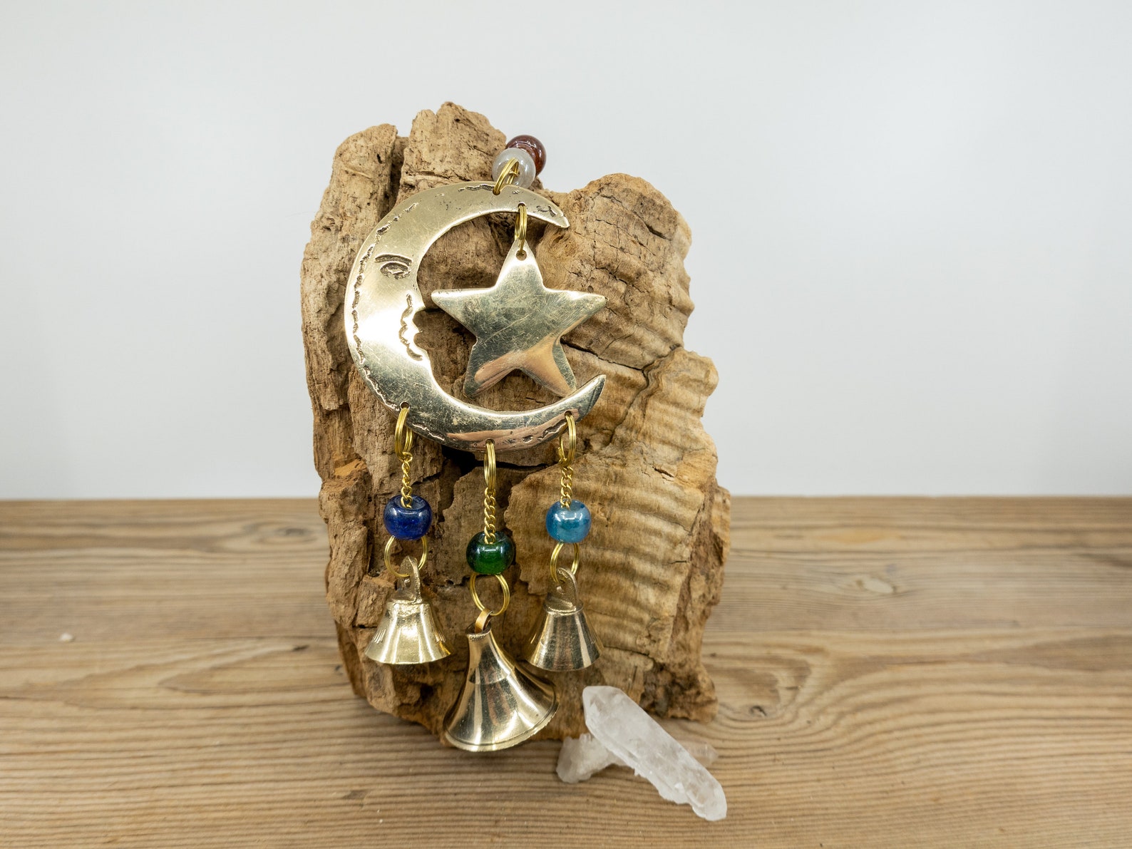 Small CELESTIAL Brass Bell Wind Chime CELESTIAL Altar Etsy