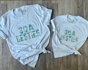 Bachelorette Tanks Custom Beach Tanks Family Beach Shirts 30A Besties T-shirt Girls Weekend Tanks Custom Beach Tee 30A Beach Shirt