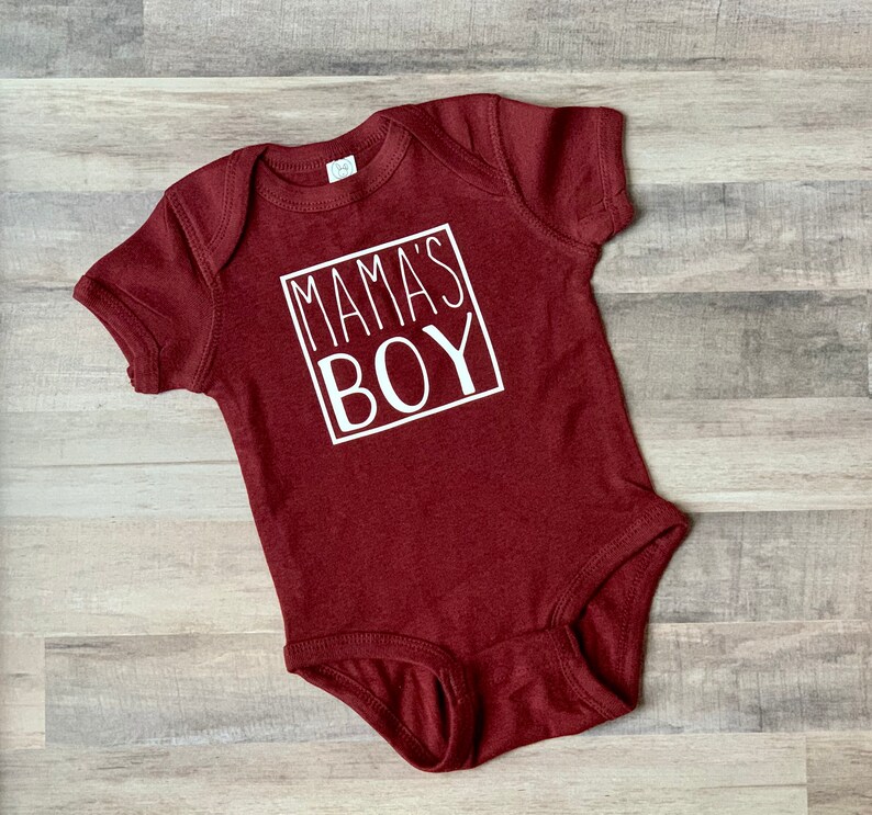Mama's Boy Bodysuit Mama's Boy Onesie Longsleeve Etsy