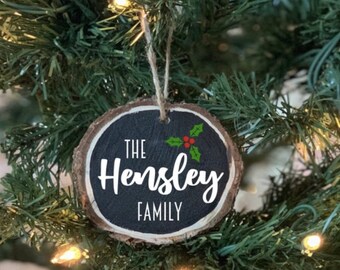 dad 1 sided gift mom house gift Personalized home or house Christmas ornament from photo with family name. dad 1 sided gift mom house gift Personalized home or house Christmas ornament from photo with family name.