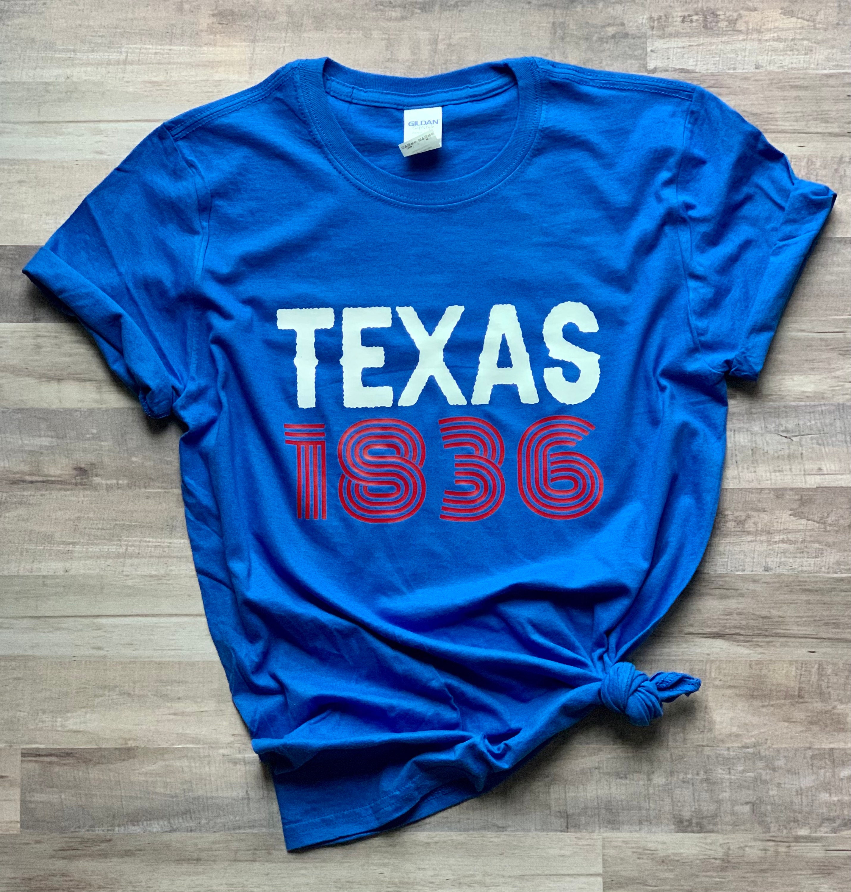 Texas 1836 Shirt Texas Shirt Republic of Texas Tee 1836 - Etsy