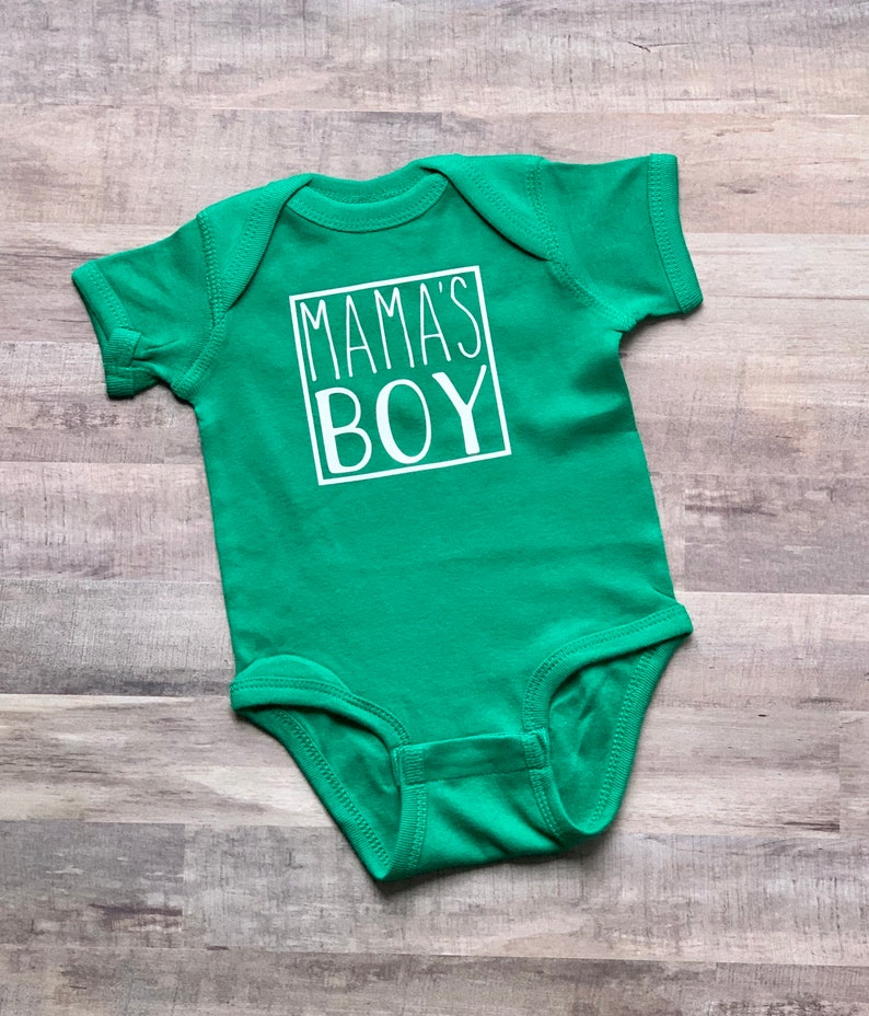 Mama's Boy Bodysuit Mama's Boy Onesie Longsleeve Etsy