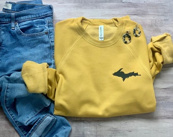 UP Michigan Sweatshirt, Yooper Tee, Northern Michigan Shirt