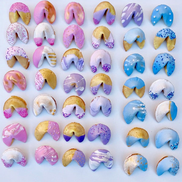 Fortune Cookies Wedding Favours Custom Colours Unique Guest's Favour