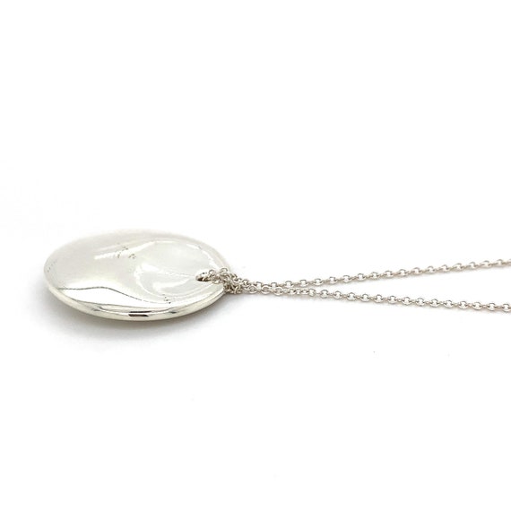 Elsa Peretti Tiffany and Co Round Pendant With 16… - image 5