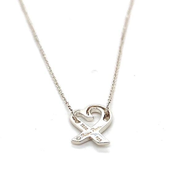 Tiffany & Co. Sterling Silver Paloma Picasso Loving Heart  display picture 1