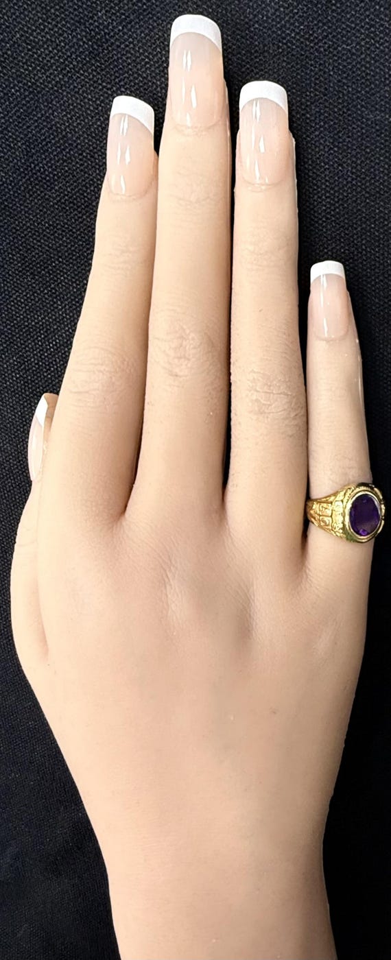Antique Tiffany & Co. 14k Yellow Gold 1918 W/oval Amethyst