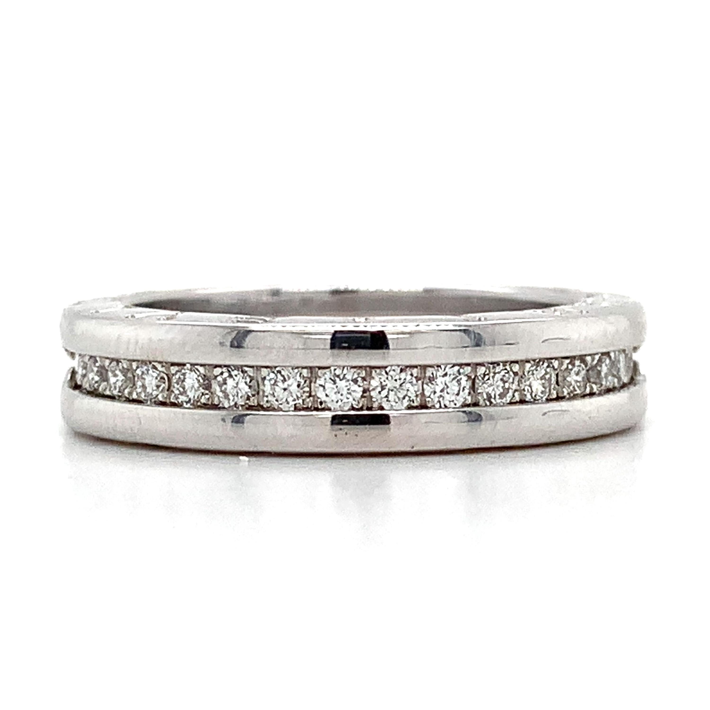 Bvlgari B-Zero1 18K White Gold Diamond #314230B25B Bulgari-Solid-18k-White-Gold-  main image 3