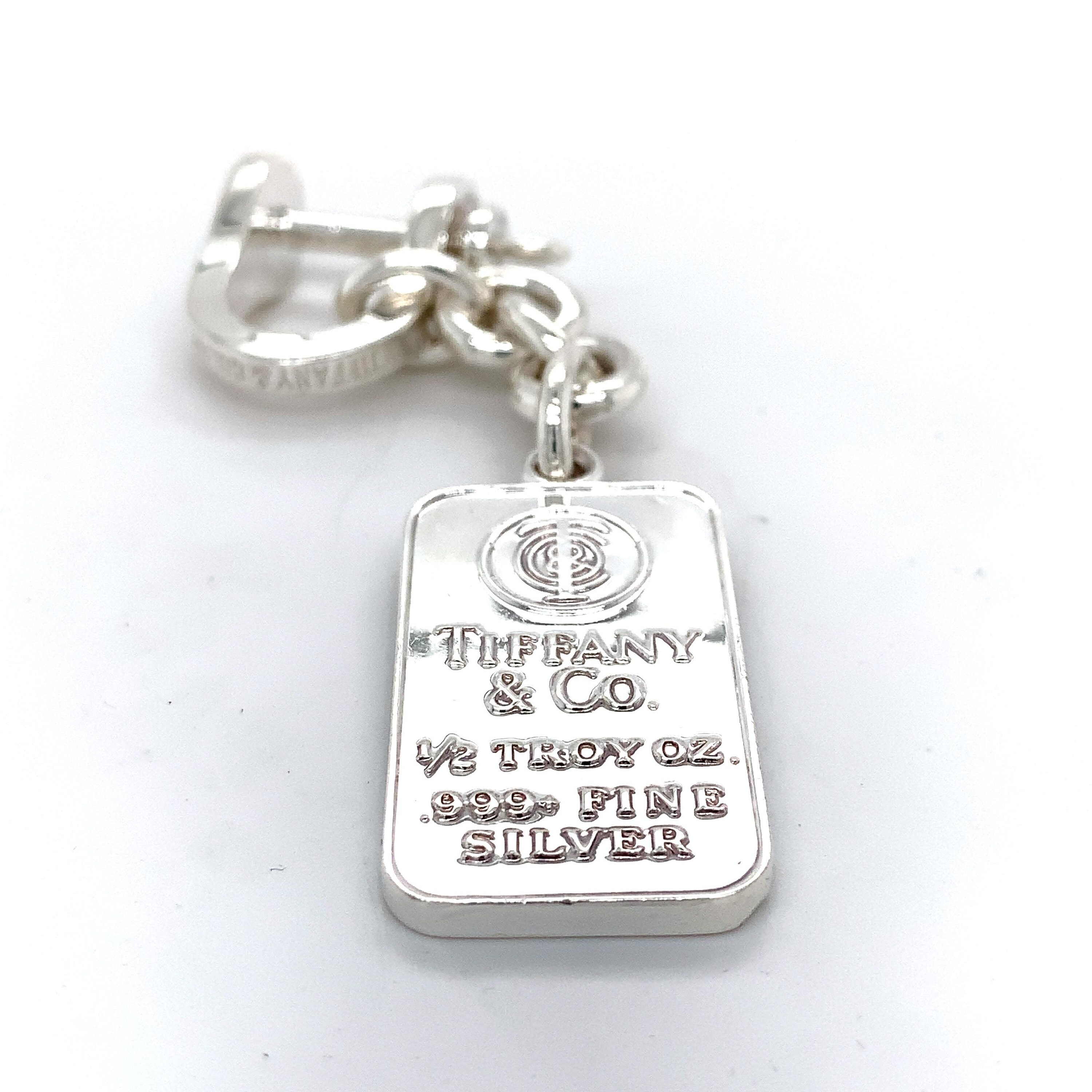 Tiffany&Co. key Silver 999.9 Ingot Tiffany&Co. key Silver 999.9 Ingot