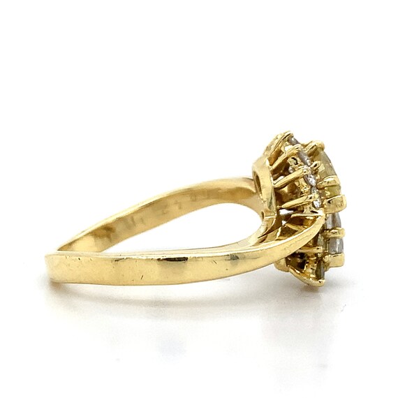 Kurt Wayne 18k Gold Fancy Yellow & White Marquise… - image 8