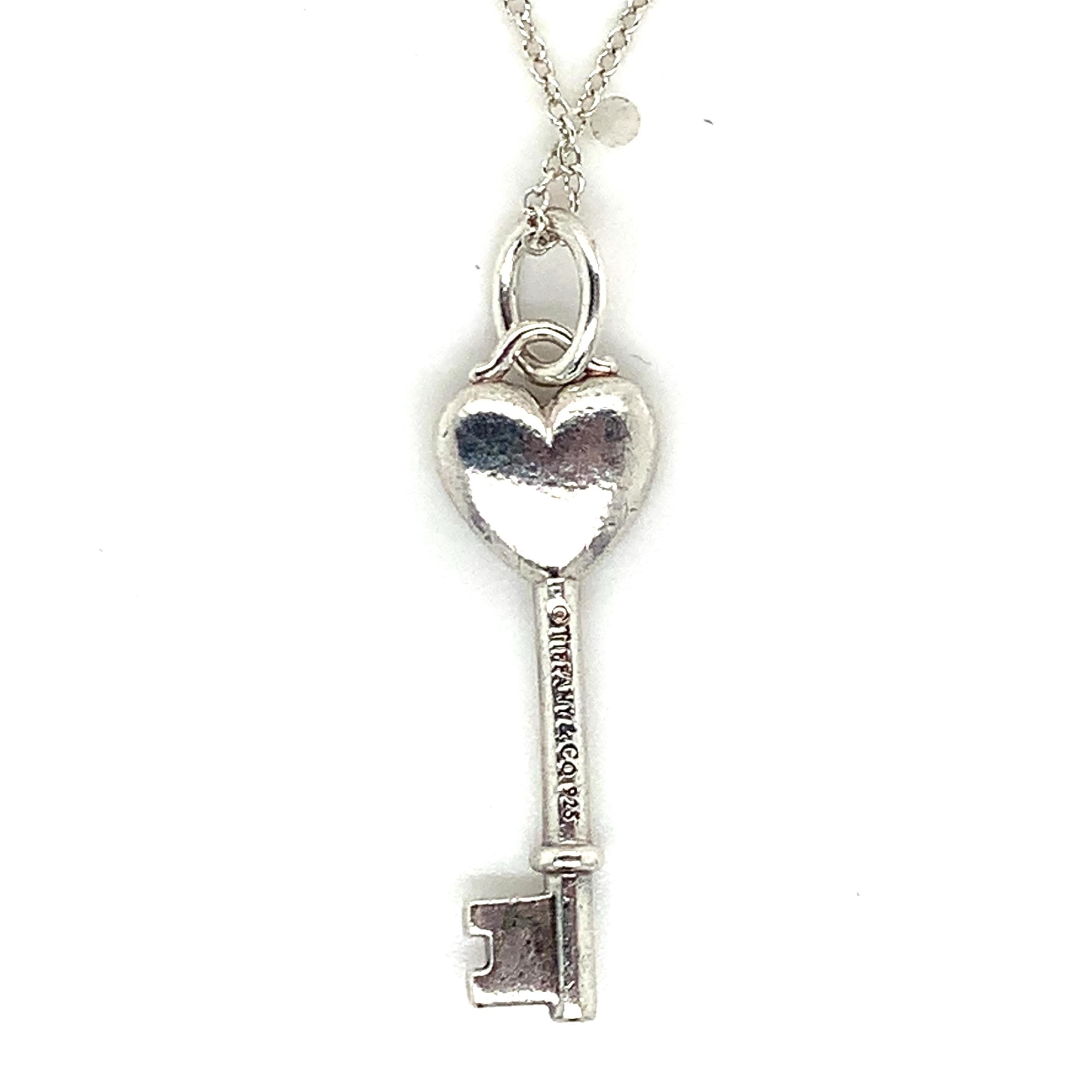 Tiffany & Co. シルバー ネックレス ピンクストーン Tiffanys and co necklace pink - Etsy 日本